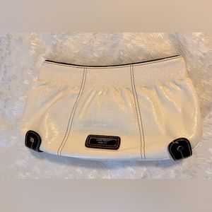 Nine West Clutch - creamy off-white great for everyday or night out.